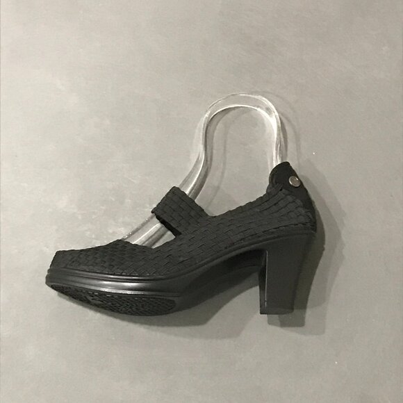 BERNIE MEV BLACK HIGH HEEL SHOE BONNIE - Picture 2 of 2